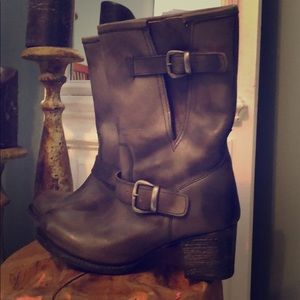 Bed Stu Victoria Grey Glove Boot